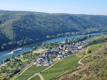 View from the Fahrlei to Pommern